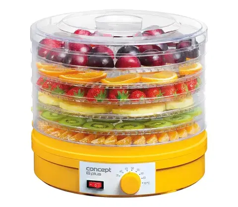Predlžovacie káble Concept SO1015 - Sušička potravín 245W/230V žltá so1015