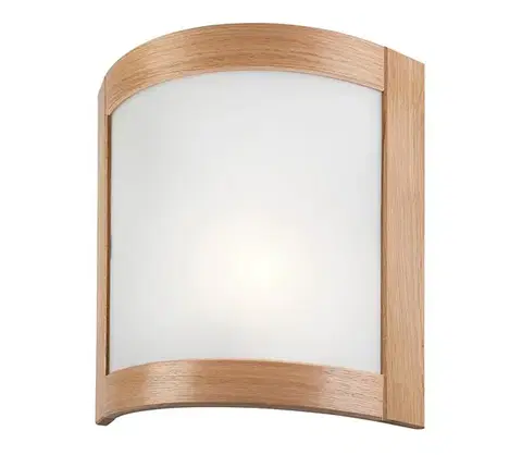 Svietidlá  Nástenné svietidlo ELODIE 1xE27/60W/230V dub PD-2/DĄB
