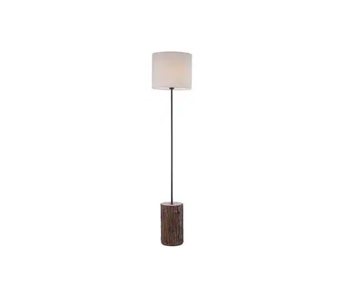 Lampy Leuchten Direkt 11234-79 - Stojacia lampa BARK 1xE27/40W/230V 11234-79