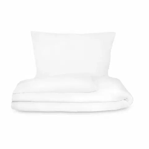 Obliečky Kvalitex Saténové obliečky Luxury Collection biela, 140 x 220 cm, 70 x 90 cm
