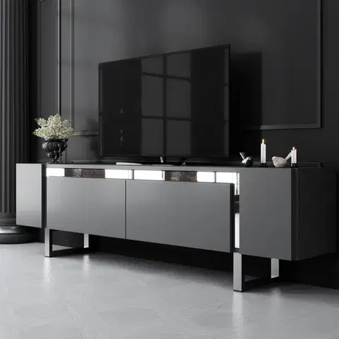 TV stolíky TV stolík YILDIZ SILVER Asirgroup