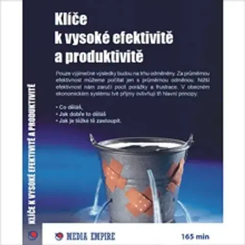 Rozvoj osobnosti Mediaempire s.r.o. Klíče k vysoké efektivitě a produktivitě
