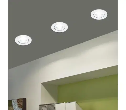 Svietidlá Eglo 33391 - SADA 3xLED Stmievateľné svietidlo SALICETO 3xLED/6W/230V biela 33391
