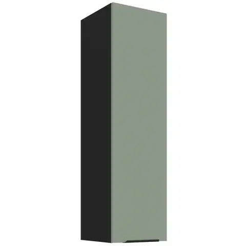 Kuchynské skrinky visiace Kuchynská skrinka Aria-Sa/Bl Anti Fingerprint 30g-108 1f