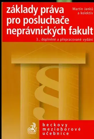 Teória práva Základy práva pro posluchače - Martin Janků