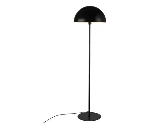 Lampy Nordlux - Stojacia lampa ELLEN 1xE27/40W/230V čierna 140 cm 48584003