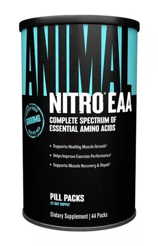 Komplexné aminokyseliny Animal Nitro EAA - Universal 44 sáčkov