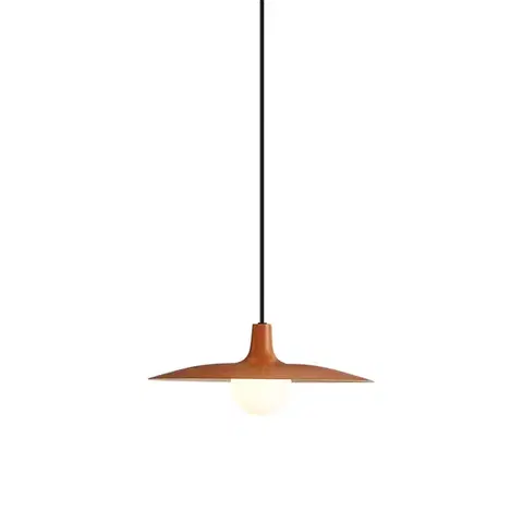 Koľajnicové svetelné systémy Retro závesná lampa oranžová pre koľajnicový systém 1-fázový - Slimline Panzi