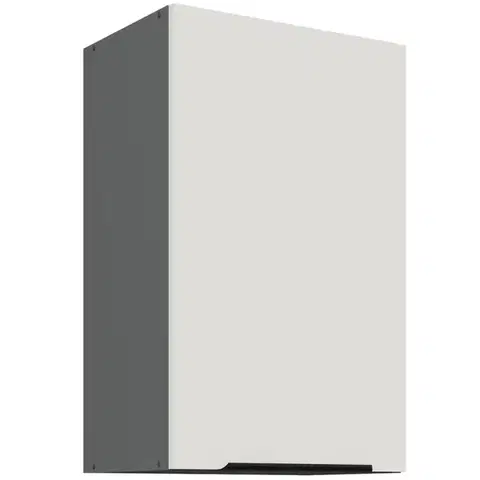 Kuchynské skrinky visiace Kuchynská skrinka Aria-Wh/Ant Anti Fingerprint 45g-72 1f