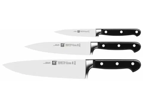 Kuchynské nože Zwilling Professional S, sada nožov - 3 ks
