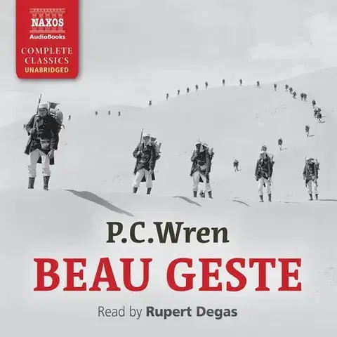 Svetová beletria Naxos Audiobooks Beau Geste (EN)