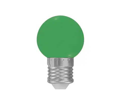 Žiarovky  LED žiarovka E27/1W/230V 5500-6500K zelená 11796
