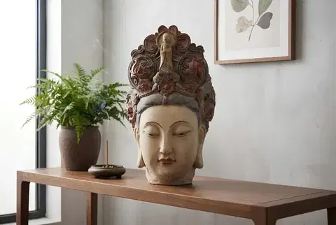 Bytové doplnky a dekorácie Dekoračná socha gorila BUDDHA Dekorhome