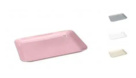 Podnosy a tácky Kinekus Podnos obdĺžnik 29x19cm, plast, mix farieb