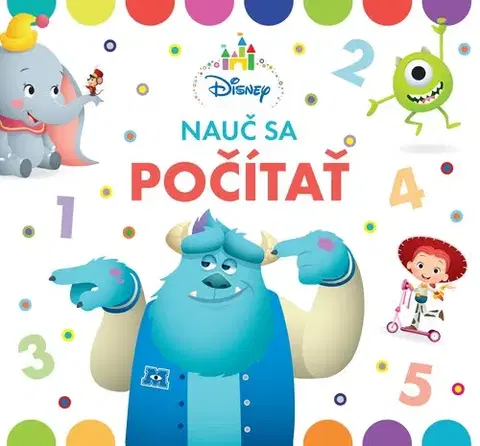 Pre deti a mládež - ostatné Nauč sa počítať - Kolektív autorov,Disney