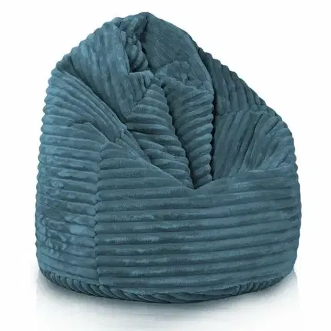 Sedacie vaky a kocky Sedací vak Bag Sako XL stripe TiaHome - Modrá
