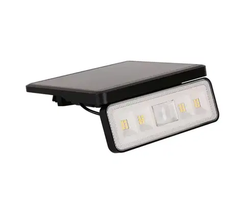 Svietidlá Greenlux LED solárny reflektor so senzorom LED/8W/3,7V 2000 mAh IP54 čierny 