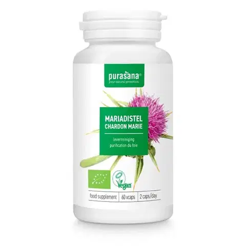Podpora pečene Purasana BIO Pestrec mariánsky