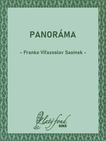 Romantická beletria Panoráma - Franko Víťazoslav Sasinek
