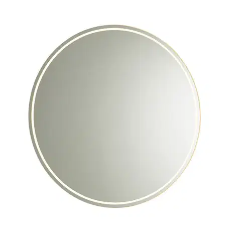 Osvetlenie do kúpeľne Moderné zrkadlo do kúpeľne 80 cm vrátane LED a dotykového stmievača - Sebas