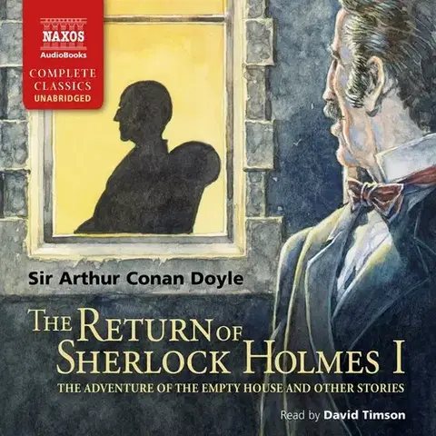 Svetová beletria Naxos Audiobooks The Return of Sherlock Holmes – Volume I (EN)