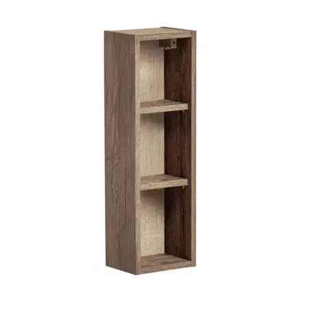 Skrinky do kúpeľne ArtCom Regál do kúpeľne SANTA FE Oak 83-01