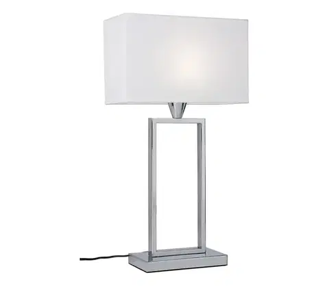 Lampy Cottex B2821K - Stolná lampa KENSINGTON 1xE14/40W/230V strieborná B2821K