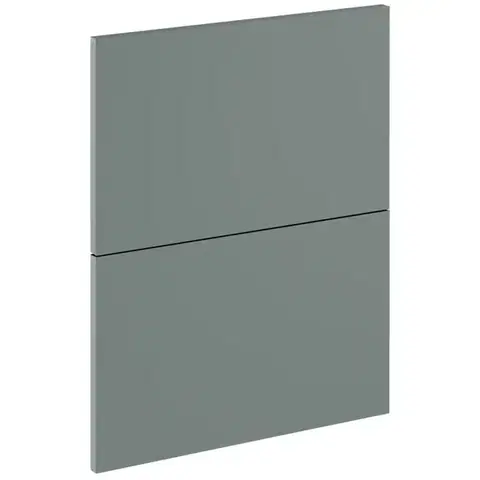 Kuchynské skrinky Čelo skrinky Luxeo F08-D60S2_D60S2+1_D60IN-AX green