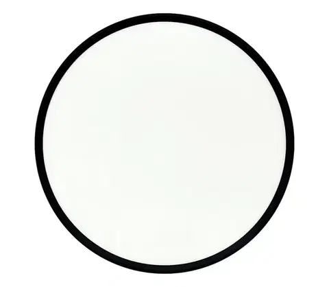 Svietidlá  LED stropné svietidlo LED/40W/230V 3000/4000/6500K pr. 50 cm čierne 008 0001317
