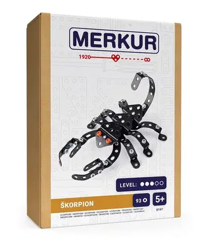 Stavebnice Merkur Stavebnica Merkur Hmyz - Škorpión, 93 dielov