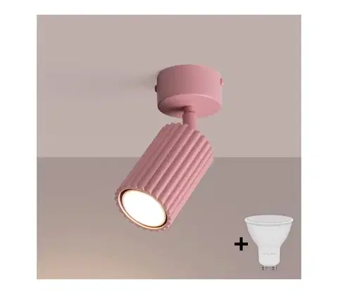 Svietidlá BRILAGI - LED bodové svietidlo CRESTO 1xGU10/10W/230V ružové BR.1934