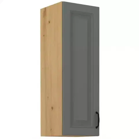 Kuchynské skrinky visiace Kuchynská skrinka Stilo dustgrey/artisan 40g/90 1f
