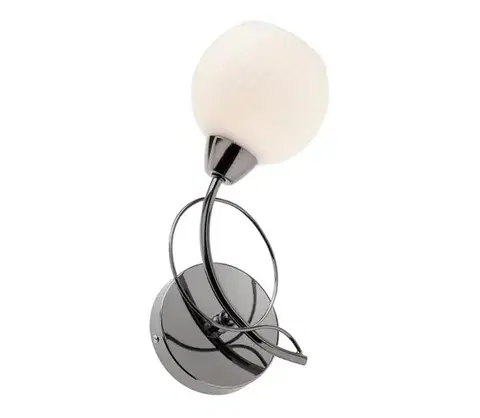 Svietidlá Redo 02-793 - Nástenná lampa ANNE 1xE14/28W/230V 02-793