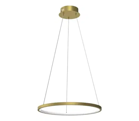 Svietidlá  LED Luster na lanku ROTONDA LED/27W/230V zlatá ML7941