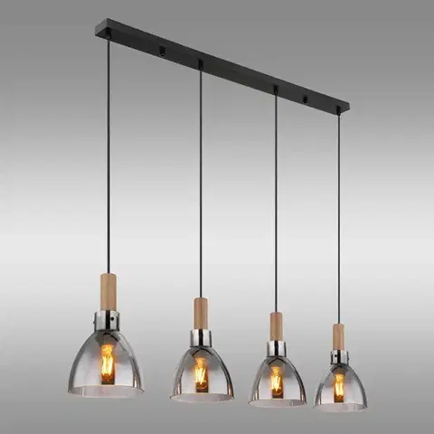 Lampy do obývačky Závesné svietidlo  Mattea 15550-4H LED LW4
