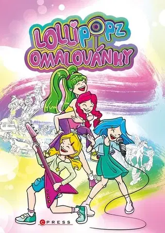 Pre deti a mládež - ostatné Lollipopz – Omalovánky