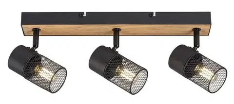 Lampy do obývačky Stropné bodové svietidlo METTA E14 3XMAX 40W LS3