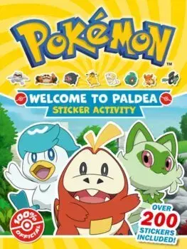 Nalepovačky, vystrihovačky, skladačky Pokemon Welcome to Paldea Epic Sticker
