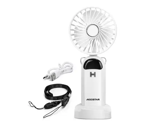 Predlžovacie káble  B.V.  - Nabíjací ručný látor 4W/5V 1200mAh biela B30101LTG
