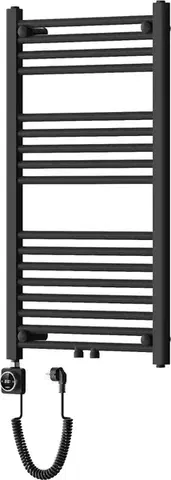 Radiátory do kúpeľne MEXEN/S - Mars radiátor + vykurovacia tyč 900 x 500 mm, 400 W, čierna W110-0900-500-6400-70