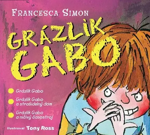 Dobrodružstvo, napätie, western Wisteria Books Grázlik Gabo (CD s 3 titulmi) - audiokniha