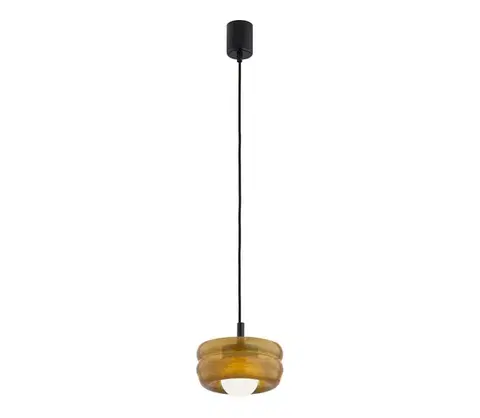 Svietidlá Argon 8816 - Luster na lanku TEVO 1xG9/4,5W/230V hnedá/dymová 8816