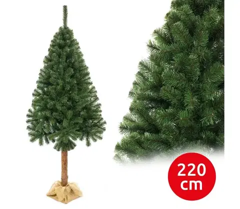 Vianočné dekorácie  Vianočný stromček na kmeni 220 cm jedľa EL-JP220