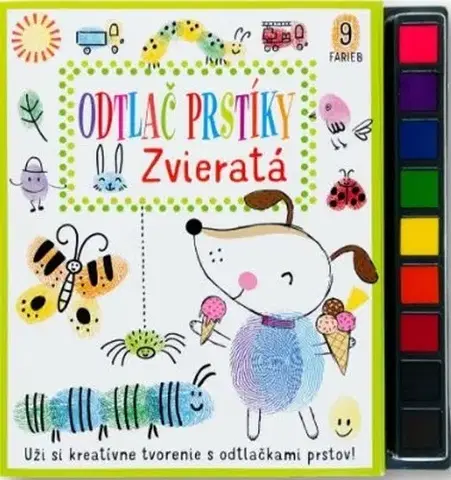 Pre deti a mládež - ostatné Odtlač prstíky: Zvieratá