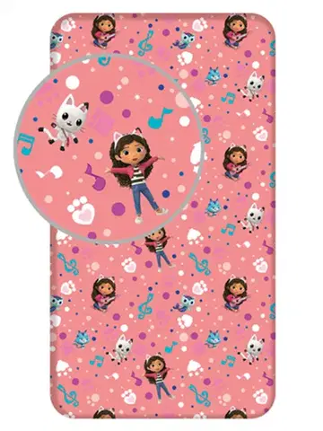 Plachty Jerry Fabrics Bavlnená plachta 90 × 200 cm – Gabby´s Dollhouse
