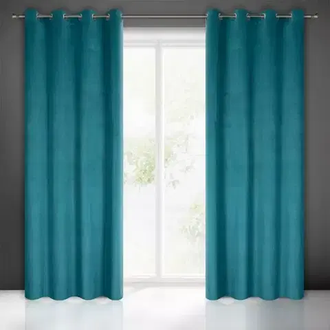 Závesy do spálne Záves LILI 140X250 na priechodkách 384156