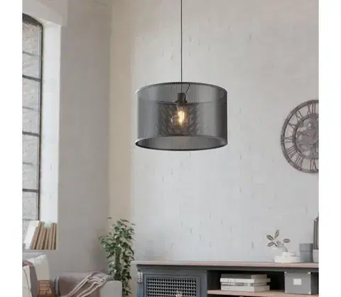 Svietidlá Eglo 43795 - Luster na lanku MANBY 1xE27/40W/230V 43795