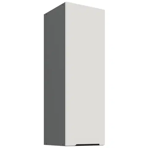 Kuchynské skrinky visiace Kuchynská skrinka Aria-WH/ANT anti fingerprint 30G-90 1F