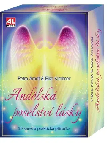 Anjeli Andělská poselství lásky (kniha + 50 výkladových karet) - Elke Kircher,Pavel Dufek,Petra Arndt