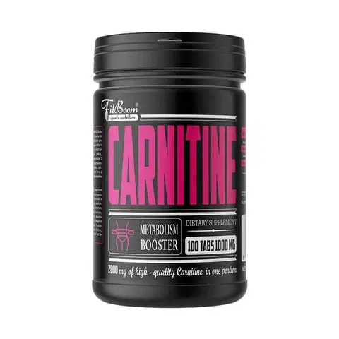 L-Karnitíny Carnitine - FitBoom 100 tbl.